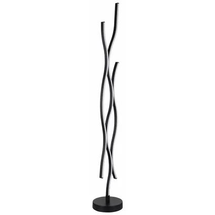 Lampadaire Geronimo Led Globo Métal Noir 1x Led