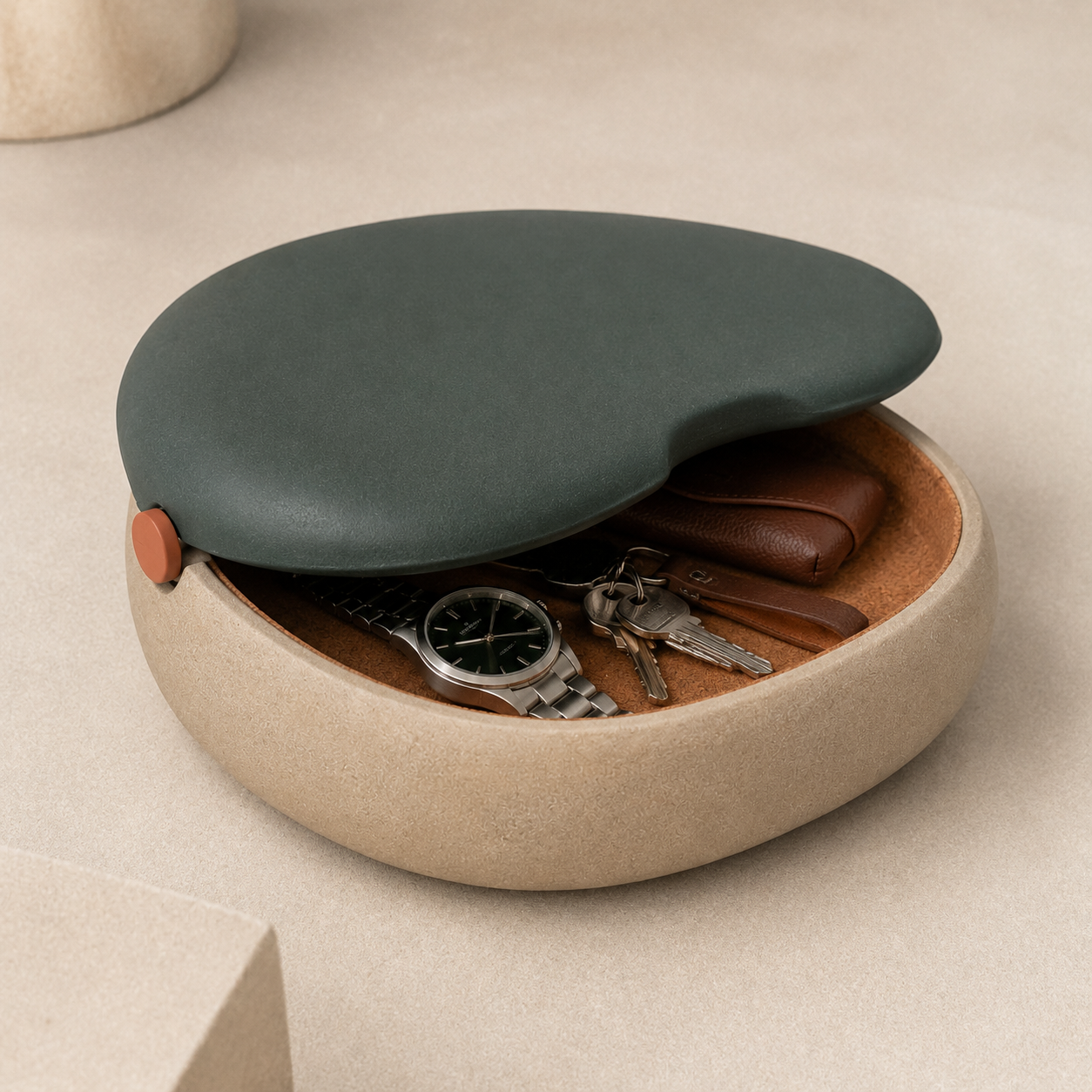 PebbleNest Lidded Storage Box