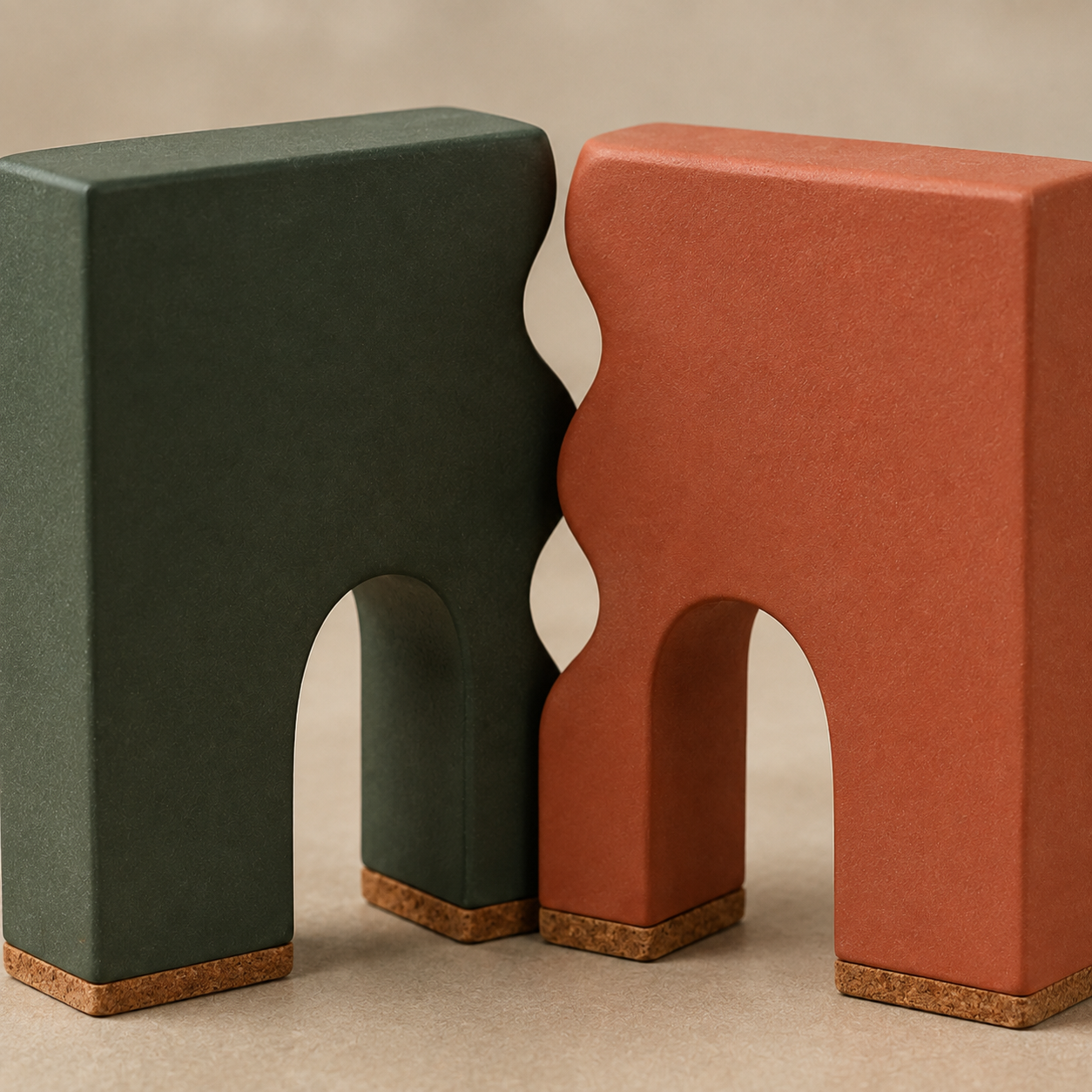FormPair Sculptural Bookends
