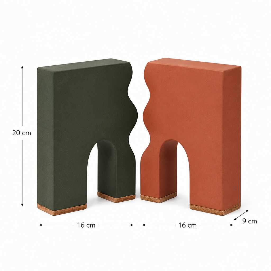 FormPair Sculptural Bookends