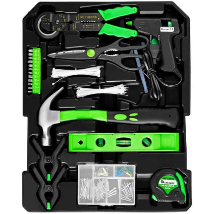 Tectake Coffre À Outils Aluminium – Noir – 1200 Pièces – Valise Roulettes Serrures