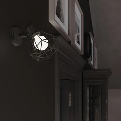 Lustre – Sollux Lighting – Lunova 3s Noir Led 4000k
