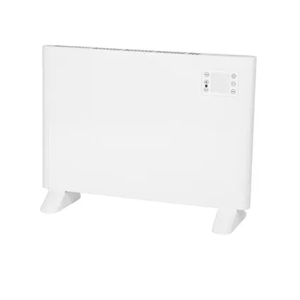 Radiateur Électrique à Convection Eurom Alutherm - Montage Mural - 1000W - Blanc