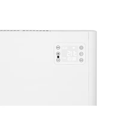Radiateur Électrique à Convection Eurom Alutherm - Montage Mural - 1500W - Blanc