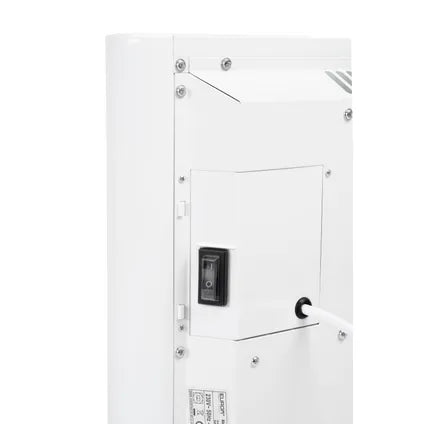 Radiateur Électrique à Convection Eurom Alutherm - Montage Mural - 1500W - Blanc