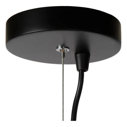 Suspension Lucide Leanne noir 6xE27