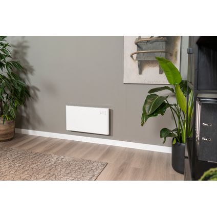 Radiateur Électrique à Convection Eurom Alutherm 2500 Wifi - Montage Mural - 2500W - Blanc