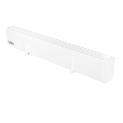 Radiateur Électrique à Convection Eurom Alutherm Baseboard - Montage Mural - 2000W - Blanc