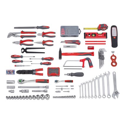 Valise à outils avec fonction trolley Meister - 230 pièces