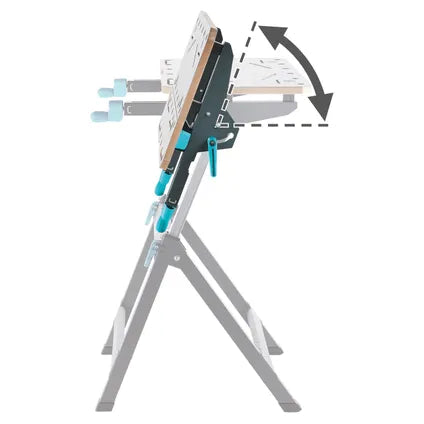 Établi de serrage et support de machine Wolfcraft Master 750 ERGO