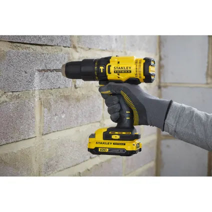 Perceuse-visseuse à percussion Stanley Fatmax SFMCD711 - 18V - (2x 2,0Ah)