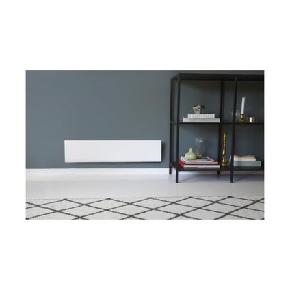 Radiateur Électrique Adax Connecté Wi-fi - Blanc - 800 W - 118,6 X 21 X 8,7 Cm - Neo L 08 Kwt
