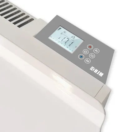 Radiateur électrique HJM Thalie 1500W à inertie céramique blanc