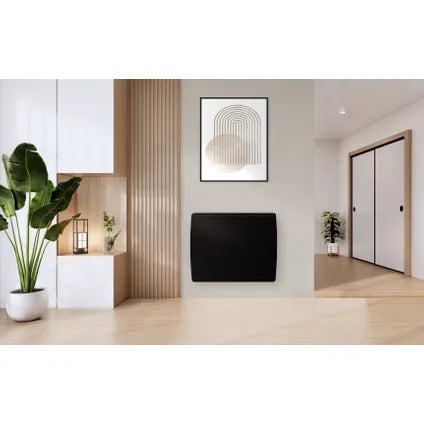 Radiateur électrique HJM Thalie 1500W à inertie céramique noir