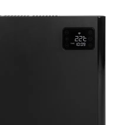 Radiateur Électrique à Convection Eurom Alutherm 1500 Wifi - 1500W - Noir
