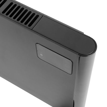 Radiateur Électrique à Convection Eurom Alutherm 2500 Wifi - 2500W - Noir