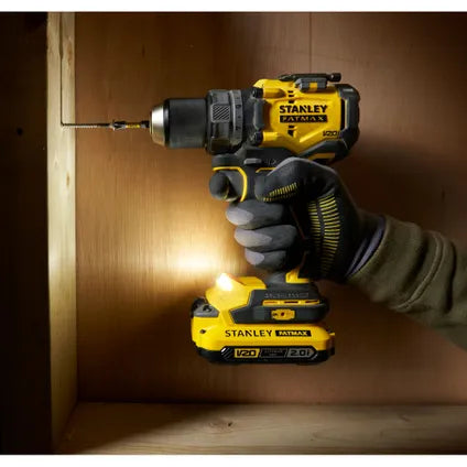 Perceuse-visseuse Stanley Fatmax V20 - 18V Brushless - (2x 2,0Ah)