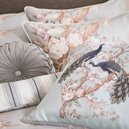 Housse De Couette Laura Ashley Belvedere Duckegg 200 X 200cm
