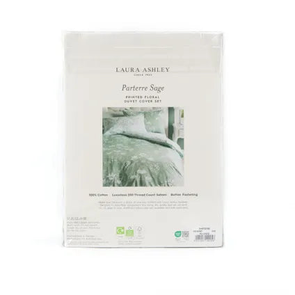 Housse De Couette Laura Ashley Parterre Sage Lits-jumeaux 220 X 230cm