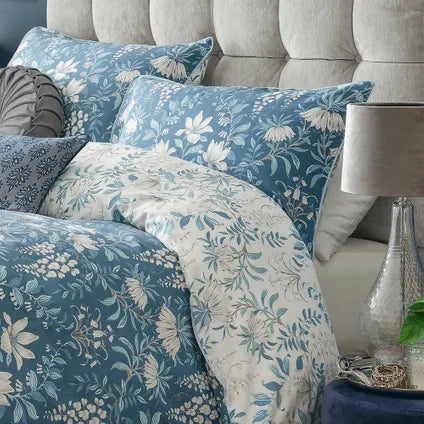 Housse De Couette Laura Ashley Parterre Seaspray Lits-jumeaux 220 X 230cm