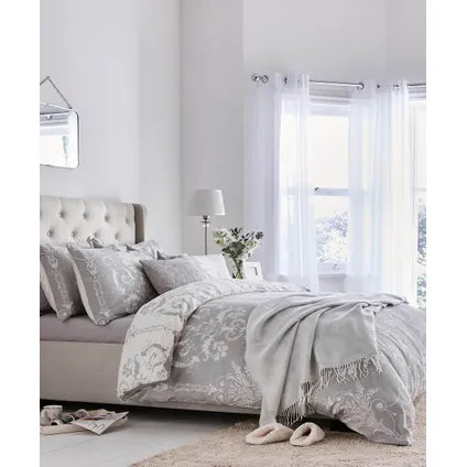 Housse De Couette Laura Ashley Josette Steel 200 X 200cm