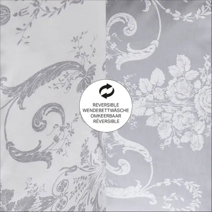 Housse De Couette Laura Ashley Josette Steel 200 X 200cm