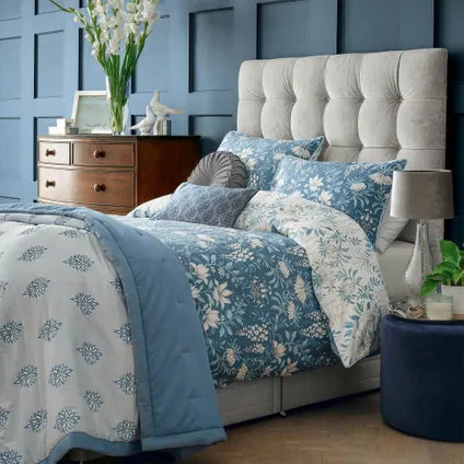 Housse De Couette Laura Ashley Parterre Seaspray 200 X 200cm