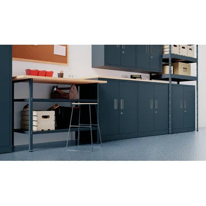 Armoire basse en métal Garage Serie Ar Shelving 90x82,2x43,4 cm