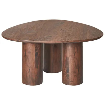 Table Basse Beliani Dacoma Marron 75x75x36 Cm