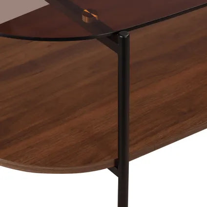 Table Basse Oviala Ruby Marron