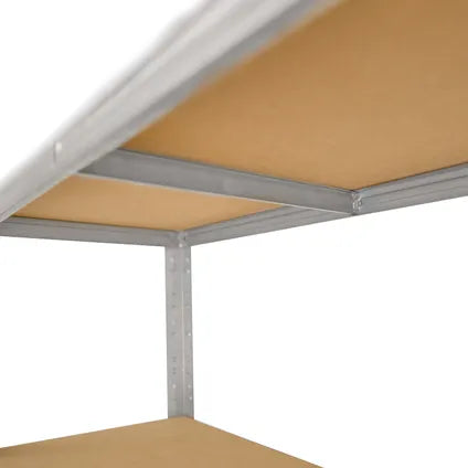 Étagère Rangement Établi Shelfplaza Home 190x80x60 Cm En Galvanisé Avec 6 Étagères