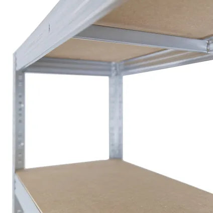 Étagère Rangement Établi Shelfplaza Pro 190x90x60 Cm En Galvanisé Avec 6 Étagères
