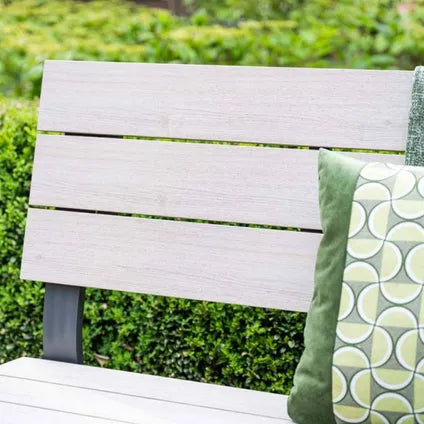 Banc De Jardin - Garden Impressions - Ellen - Gris Foncé - Teck Clair Vironwood