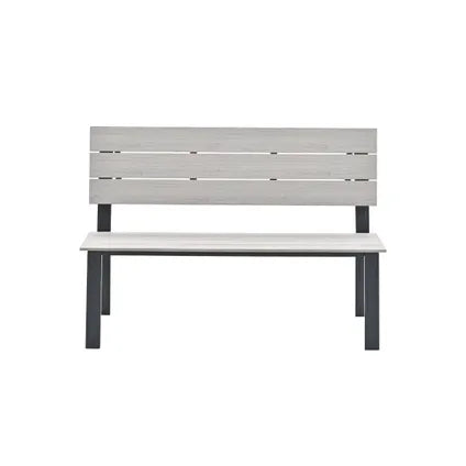 Banc De Jardin - Garden Impressions - Ellen - Gris Foncé - Teck Clair Vironwood