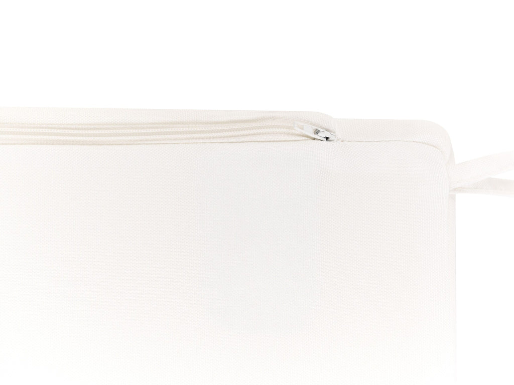 Banc Avec Coussin D'assise Beliani Monsano Marron Blanc 35x170x45 Cm