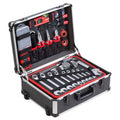 Delvotira | Valise à outils avec fonction trolley Meister - 230 pièces