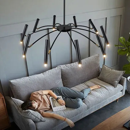 Lustre Toolight App1196-15cp Noir 97x97x68cm