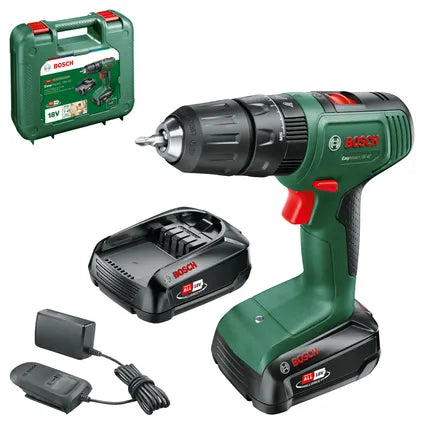 Delvotira | Perceuse-visseuse à percussion Bosch EasyImpact 18V-40 - 18V - (2 x 2,0 Ah)