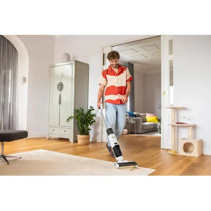 Kärcher Fcv 2 – Aspirateur Balai Sans Fil – Aspiration, Lavage Et Séchage