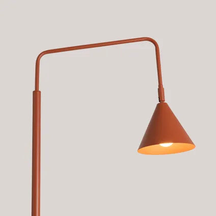 Lampadaires Sollux Lighting Nox Ocre Rouge Acier