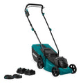 Delvotira | Tondeuse À Gazon Sans Fil 40v - Sans Balais À Charbon - 33cm – Hauteur De Coupe Réglable – 2x Batteries 2.0ah Et Chargeu