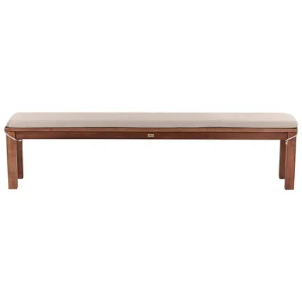 Delvotira | Banc Avec Coussin D'assise Beliani Monsano Marron Beige 35x170x45 Cm