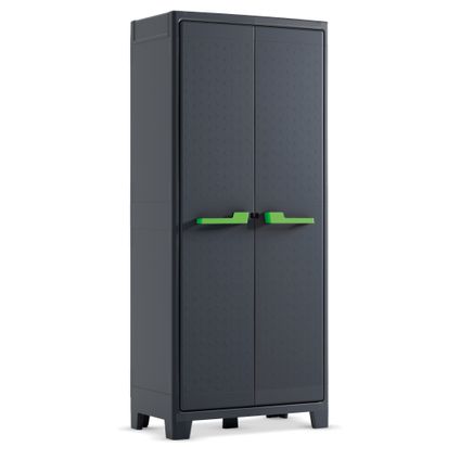 Delvotira | Armoire haute Keter Moby anthracite 182x44x80CM