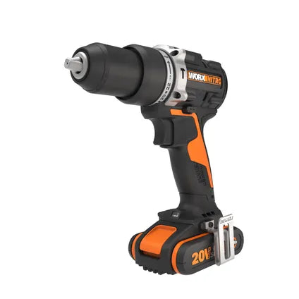 Perceuse à percussion sans fil – WORX – 20V – 60 Nm – 2 vitesses – Mandrin 13 mm