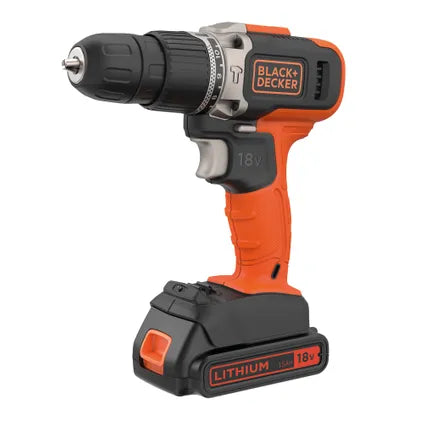 Perceuse-visseuse à percussion Black+Decker BCD003ME2K-QW - 20V - (2x 2,5Ah)