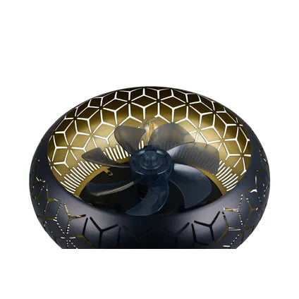 Ventilateur De Plafond – Trio – Bidar – Noir 50x50x22 Cm