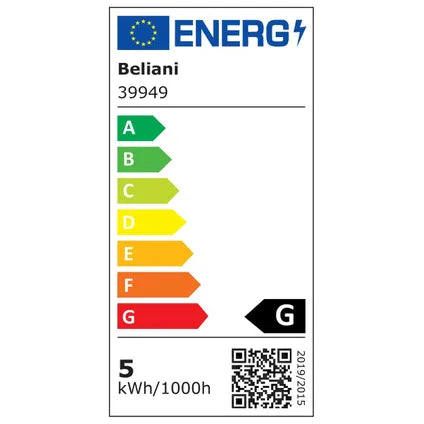 Lampadaire D’extérieur Led Beliani Olsan Blanc 11x79x76 Cm