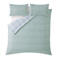 Delvotira | Housse De Couette Laura Ashley Pour Lit En 140 Sherston Powder Blue 200 X 200cm Bleu, Rose, Vert