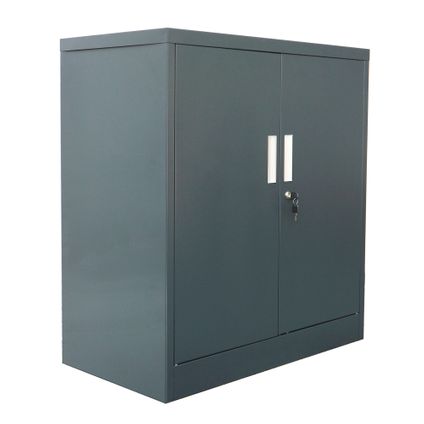 Delvotira | Armoire basse en métal Garage Serie Ar Shelving 90x82,2x43,4 cm