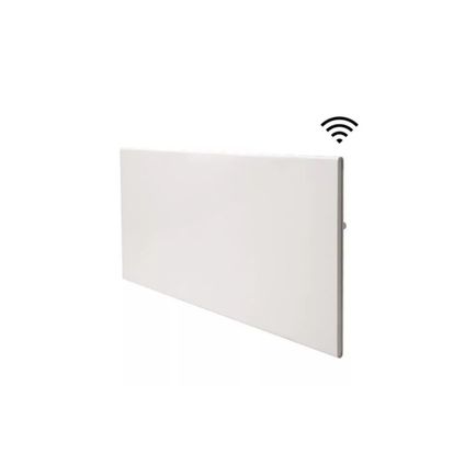 Delvotira | Radiateur Électrique Adax Connecté Wi-fi - Blanc - 400 W - 56,5 X 33 X 8,7 Cm - Neo H 04 Kwt White